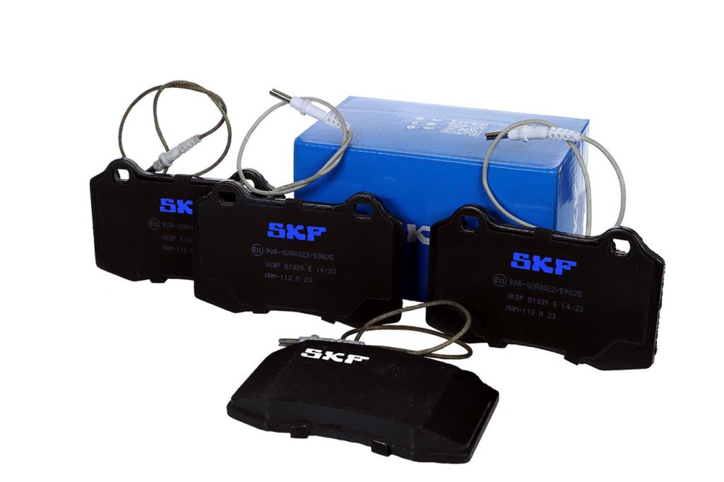 Jeu de 4 plaquettes de frein SKF ref. VKBP 81039 E